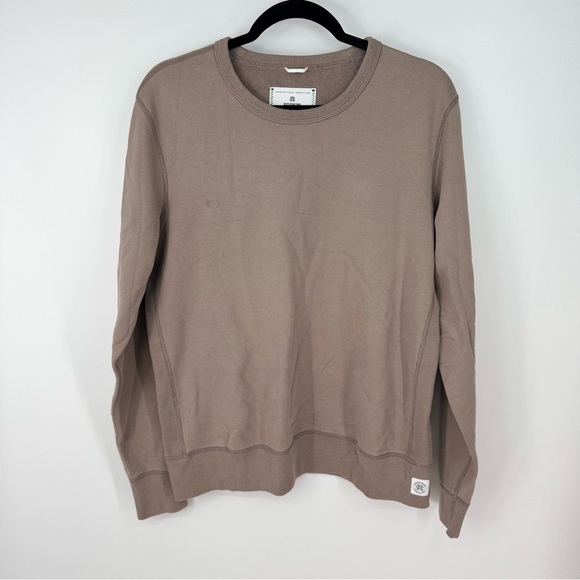 Reigning Champ Long Sleeve Exterior Stitching Crewneck Sweater - Picture 1 of 5